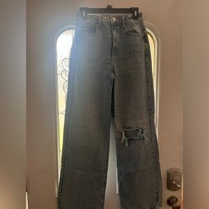 NEVER WORN Garage street wide leg jeans